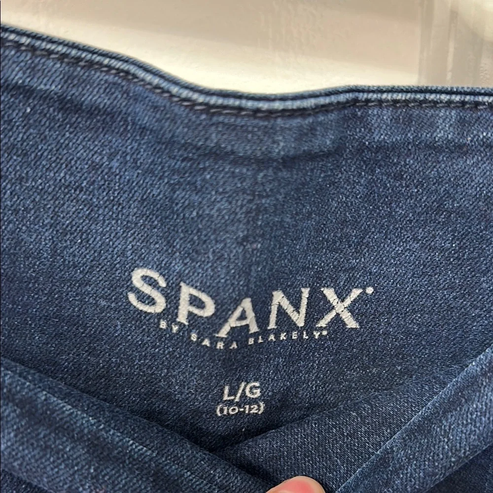 Spanx Dark Blue Denim Leggings - Picture 6 of 6